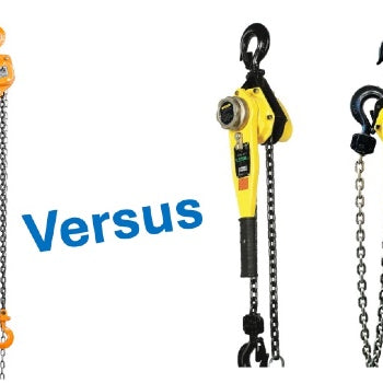 Should I Use A  Chain Hoist or a Lever Hoist?