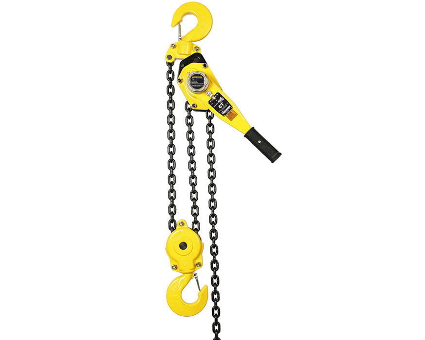 Crosby | ACCOLIFT Manual Lever Hoist with Overload Protection, 3/4t- 9t capacity