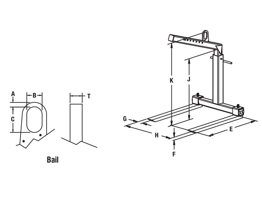 Caldwell 90ACL-2 Adjustable Load Lifter, 4,000lb capacity