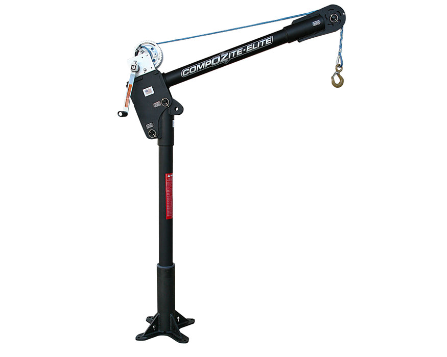 OZ Lifting CompOZite Elite Davit Crane, 1,200lb capacity