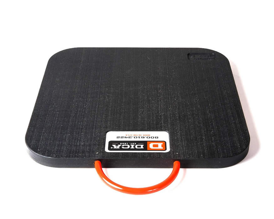 DICA D1818-1.5 SafetyTech Crane Outrigger Pad 18"x18"x1.5" 55,000lb capacity (Black)