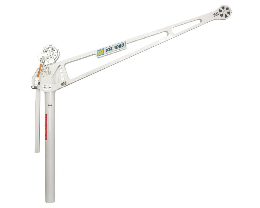 XR Extra Reach Davit Crane 500lb & 1,000lb Capacity