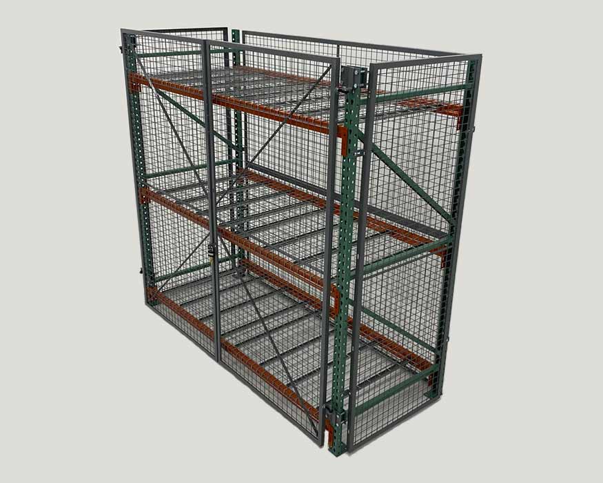 SpaceGuard BeastWire Mesh Rack Guarding