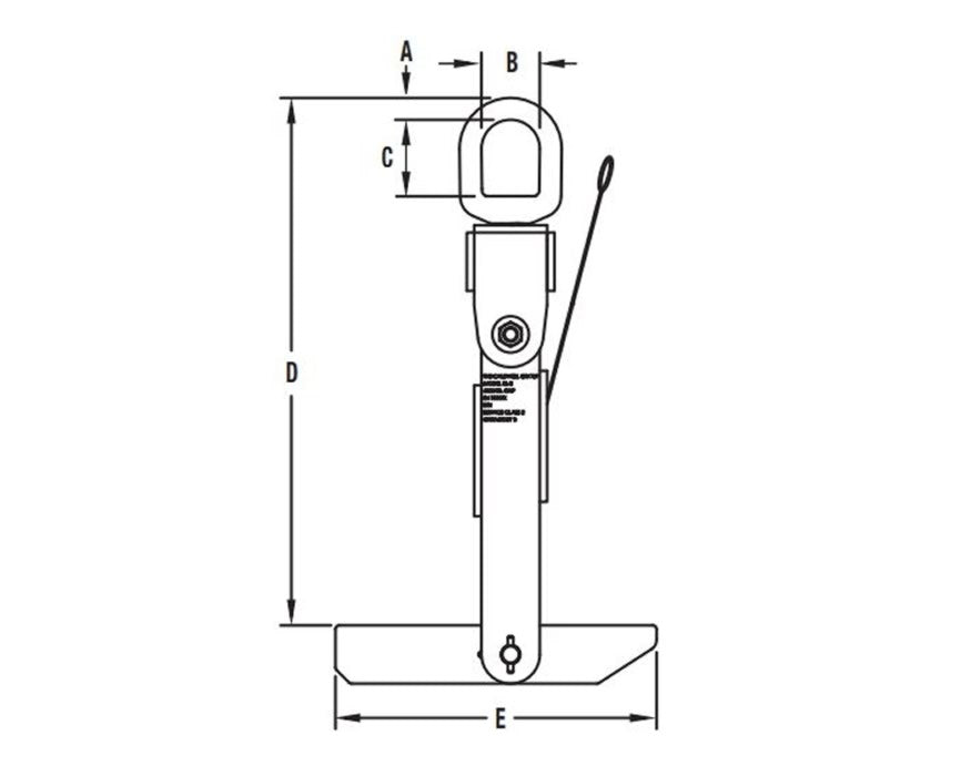 Caldwell Reel Lifter, 500lb- 11,000lb capacity